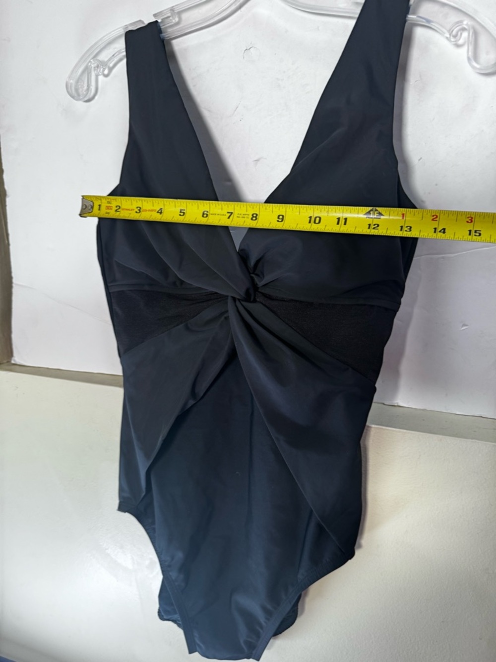 MIRACLESUIT Kirkland Diamond Twist Fate Mesh Slimming Tummy Control 8 Swimsuit V - Picture 13 of 16